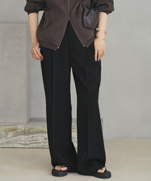 plage | beautiful tuck パンツ(スラックス)