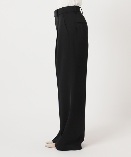 plage(プラージュ)の「beautiful tuck パンツ(スラックス・レディース・ベージュ/ブラック・36/38/34)」の3枚目の写真