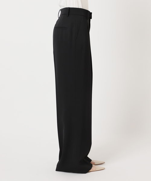 plage(プラージュ)の「beautiful tuck パンツ(スラックス・レディース・ベージュ/ブラック・36/38/34)」の5枚目の写真