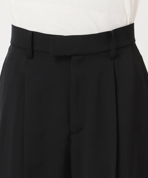 plage(プラージュ)の「beautiful tuck パンツ(スラックス・レディース・ベージュ/ブラック・36/38/34)」の6枚目の写真