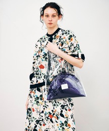 NOISE MAKER（ノイズメーカー）の「レイヤードクリアバッグ(ドローストリングポーチ付き)（トートバッグ）」