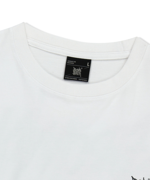 BROWNBREATH(ブラウンブレス)の「PAISLEY TAG LONGSLEEVE - WHITE(Tシャツ/カットソー・レディース・その他・SMALL/MEDIUM/LARGE/X-LARGE/2XL)」の3枚目の写真