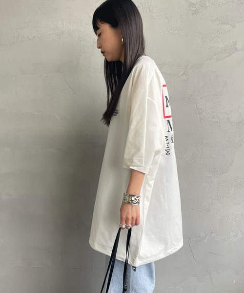 MARMOT（マーモット）の「[Marmot/マーモット] 別注 ドローコード付き ヒストリーロゴ バックプリントTシャツ（Tシャツ/カットソー・レディース・ホワイト/ダークブラウン/ブラック・S/M/L/XL）」の10枚目の写真