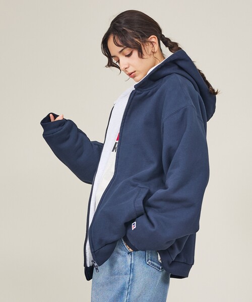 ベルベルジン × ラッセル アスレティック パーカー 本日終了 Russell Athletic（ラッセル アスレティック） パーカー メンズ
