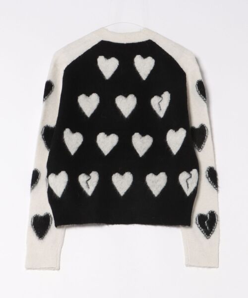 ALLSAINTS(オールセインツ)の「SCATTER HEART CARDIGAN | SCATTER ハード カーディガン(カーディガン/ボレロ・レディース・ホワイト系その他・XS/S/M/L)」の8枚目の写真