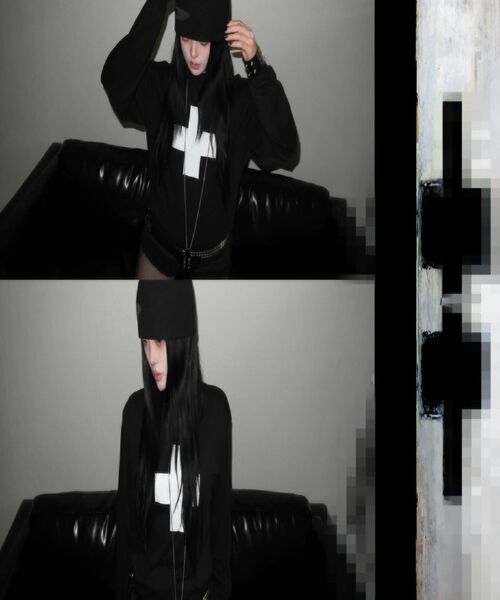 DURTの「PLUS LONG SLEEVE TEE (BLACK)(Tシャツ/カットソー・レディース・その他・X-LARGE/LARGE/MEDIUM/SMALL)」の3枚目の写真