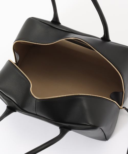 【値下不可】FRENZLAUER ボストンバッグ　bowlingbag ブラック FRENZLAUER/フランツロアー】BOWLING BAG（ボストンバッグ）｜Deuxieme