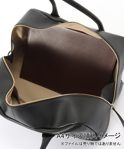 16万 FRENZLAUER フランツロアーBOWLING BAG レザーバッグ FRENZLAUER/フランツロアー】BOWLING BAG（ボストンバッグ）｜Deuxieme