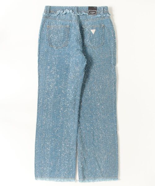 Guess(ゲス)の「TOKYO Wide Leg ストレートパンツ(その他パンツ・レディース・インディゴブルー・25inch/24inch/27inch/26inch)」の8枚目の写真