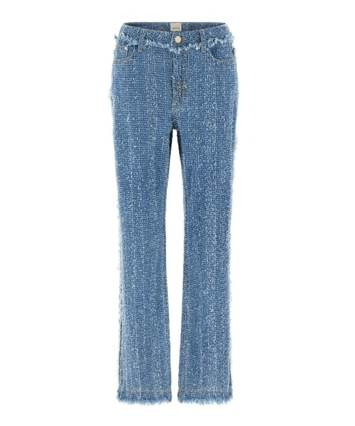 Guess(ゲス)の「TOKYO Wide Leg ストレートパンツ(その他パンツ・レディース・インディゴブルー・25inch/24inch/27inch/26inch)」の6枚目の写真