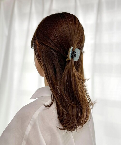 NOLLEY’S（ノーリーズ）の「NOLLEYS キラドットクリップ（ヘアゴム・レディース・ベージュ/ブラウン系その他・FREE）」の9枚目の写真