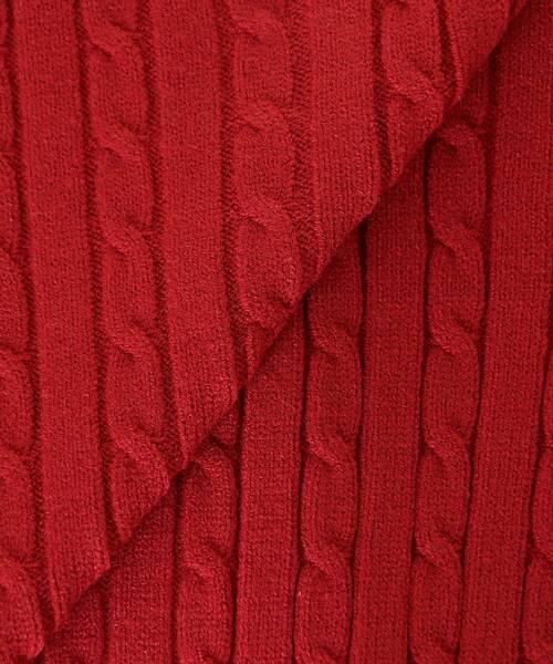 MAJESTIC LEGON（マジェスティックレゴン）の「ゴールドボタンケーブルニットカーデ（カーディガン/ボレロ・レディース・アイボリー/ネイビー/ピンク/レッド・MEDIUM）」の20枚目の写真