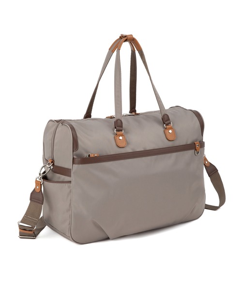 PROGRES(プログレ)の「ボストンバッグ アベス 30L ボトルホルダー 20186(ボストンバッグ・レディース・ダークベージュ/ブラウン/ブラック・FREE)」の3枚目の写真