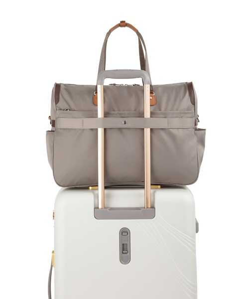 PROGRES(プログレ)の「ボストンバッグ アベス 30L ボトルホルダー 20186(ボストンバッグ・レディース・ダークベージュ/ブラウン/ブラック・FREE)」の18枚目の写真