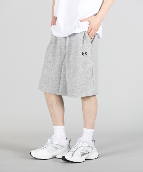 UNDER ARMOUR(アンダーアーマー)の「UAライバル ライトウエイト ショーツ(ライフスタイル/メンズ)(その他パンツ・メンズ・グレー・L/XL/2XL/S/M)」の1枚目の写真