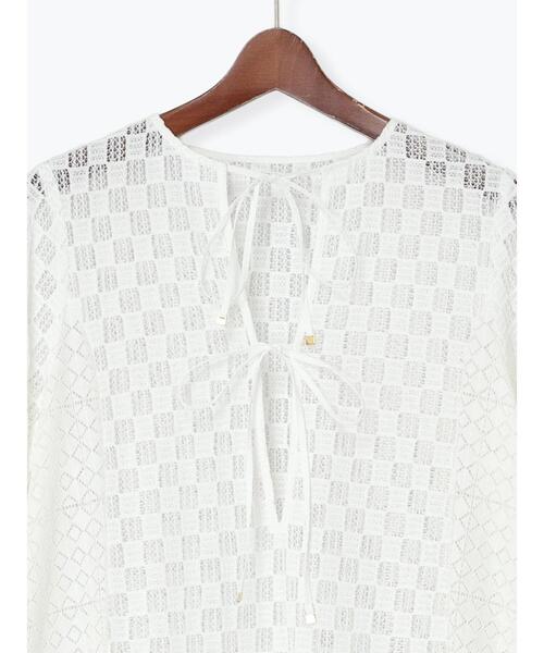 Te chichi(テチチ)の「【Atelier ChouChou】レースコンビパネルワンピース(ワンピース・レディース・オフホワイト・F)」の10枚目の写真