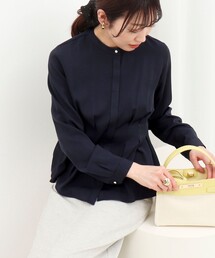 MICO COULIER | TRピケタックブラウス(シャツ/ブラウス)