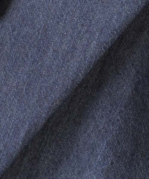 JOURNAL STANDARD relume（ジャーナルスタンダード　レリューム）の「《WEB限定追加4》スタンドネックデニムフリルブラウス（シャツ/ブラウス・レディース・ネイビー/ブルー・FREE）」の12枚目の写真