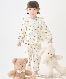 petit main（プティマイン）の「GIRLSスムースパジャマ（ルームウェア/パジャマ）」