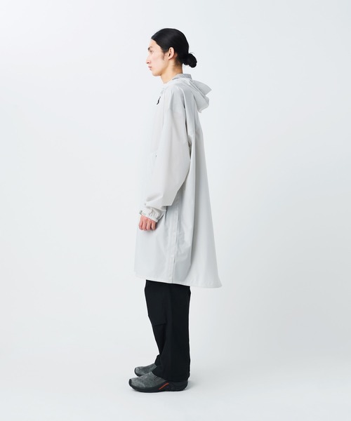 Snow Peak(スノーピーク)の「Snow Peak / Pertex Weatherproof Poncho パーテックス 耐候性ポンチョ(ポンチョ・メンズ・オフホワイト/ブラック/アーミー・1/2)」の8枚目の写真
