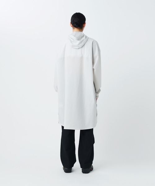 Snow Peak(スノーピーク)の「Snow Peak / Pertex Weatherproof Poncho パーテックス 耐候性ポンチョ(ポンチョ・メンズ・オフホワイト/ブラック/アーミー・1/2)」の9枚目の写真