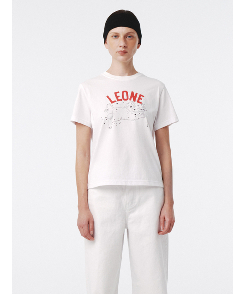 Kijun(キジュン)の「レオーネ ティー ホワイト(Tシャツ/カットソー・レディース・その他・SMALL/MEDIUM)」の1枚目の写真