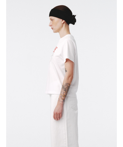 Kijun(キジュン)の「レオーネ ティー ホワイト(Tシャツ/カットソー・レディース・その他・SMALL/MEDIUM)」の2枚目の写真