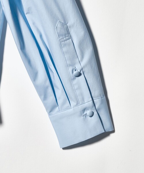 UNITED ARROWS（ユナイテッドアローズ）の「ボリュームフォルム シャツ（シャツ/ブラウス・レディース・ダークブラウン/ライトブルー/イエロー・FREE）」の13枚目の写真