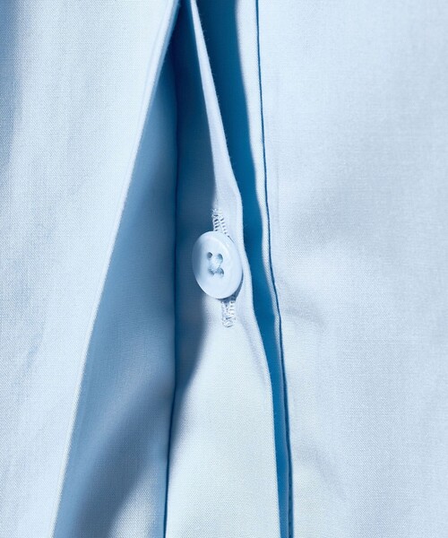 UNITED ARROWS（ユナイテッドアローズ）の「ボリュームフォルム シャツ（シャツ/ブラウス・レディース・ダークブラウン/ライトブルー/イエロー・FREE）」の14枚目の写真