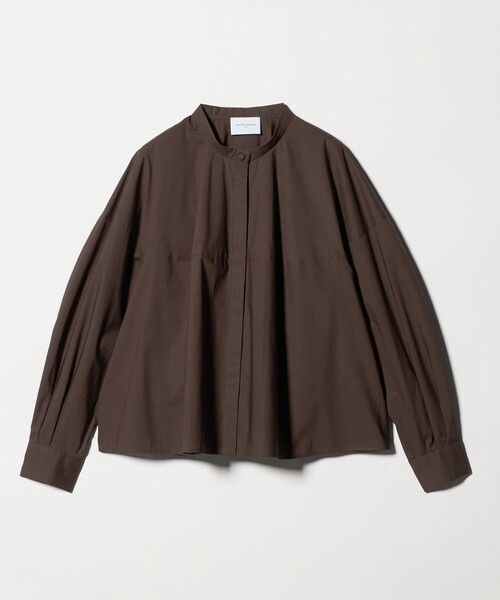 UNITED ARROWS（ユナイテッドアローズ）の「ボリュームフォルム シャツ（シャツ/ブラウス・レディース・ダークブラウン/ライトブルー/イエロー・FREE）」の16枚目の写真