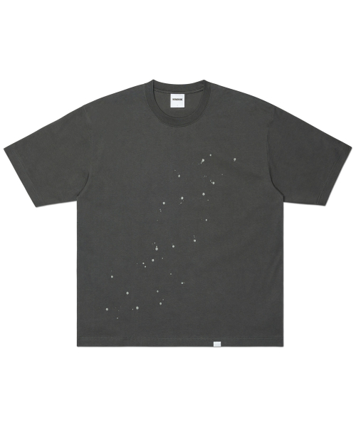 NOMANUAL(NOMANUAL)の「NM PAINTED T-SHIRT - CHARCOAL(Tシャツ/カットソー・レディース・その他・SMALL/MEDIUM/LARGE/X-LARGE)」の1枚目の写真