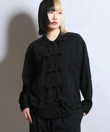 Ruze（ルゼ）の「China like corduroy shirt/チャイナライクコーデュロイシャツ（シャツ/ブラウス）」
