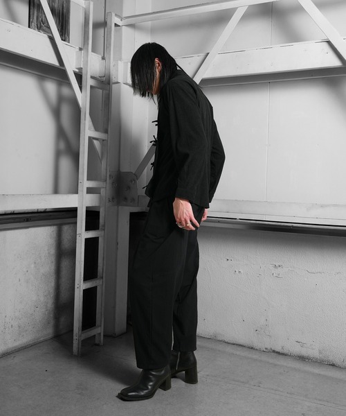 Ruze（ルゼ）の「China like corduroy shirt/チャイナライクコーデュロイシャツ（シャツ/ブラウス・メンズ・ブラック・FREE）」の7枚目の写真