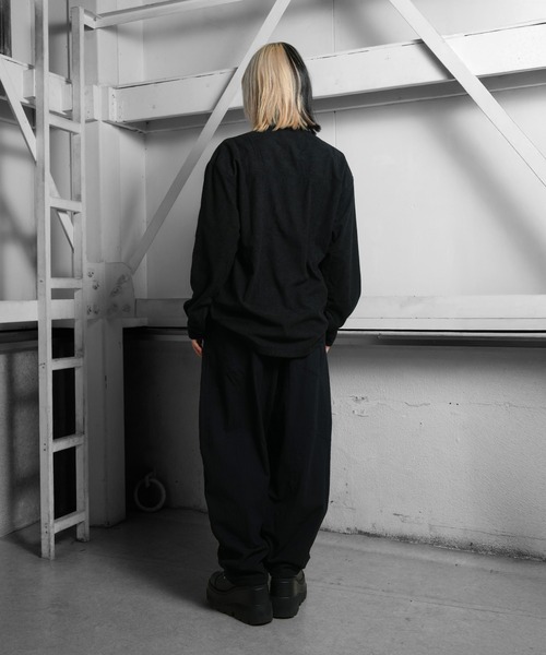 Ruze（ルゼ）の「China like corduroy shirt/チャイナライクコーデュロイシャツ（シャツ/ブラウス・メンズ・ブラック・FREE）」の5枚目の写真