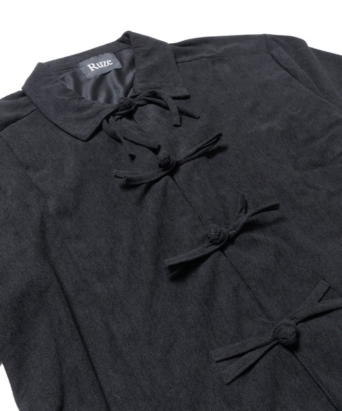 Ruze（ルゼ）の「China like corduroy shirt/チャイナライクコーデュロイシャツ（シャツ/ブラウス・メンズ・ブラック・FREE）」の12枚目の写真