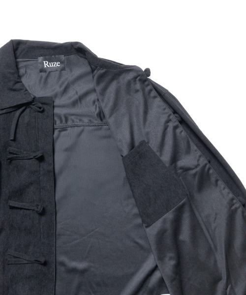 Ruze（ルゼ）の「China like corduroy shirt/チャイナライクコーデュロイシャツ（シャツ/ブラウス・メンズ・ブラック・FREE）」の15枚目の写真