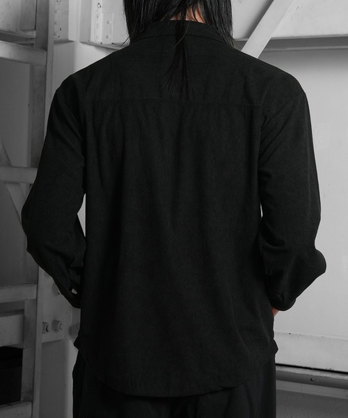 Ruze（ルゼ）の「China like corduroy shirt/チャイナライクコーデュロイシャツ（シャツ/ブラウス・メンズ・ブラック・FREE）」の18枚目の写真