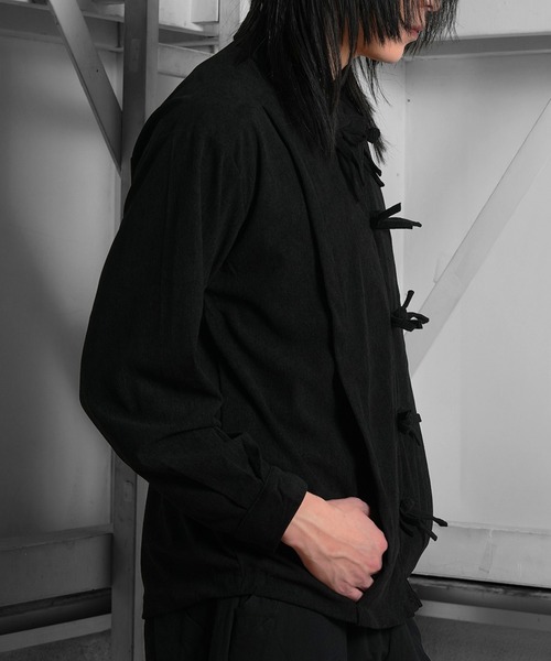 Ruze（ルゼ）の「China like corduroy shirt/チャイナライクコーデュロイシャツ（シャツ/ブラウス・メンズ・ブラック・FREE）」の16枚目の写真