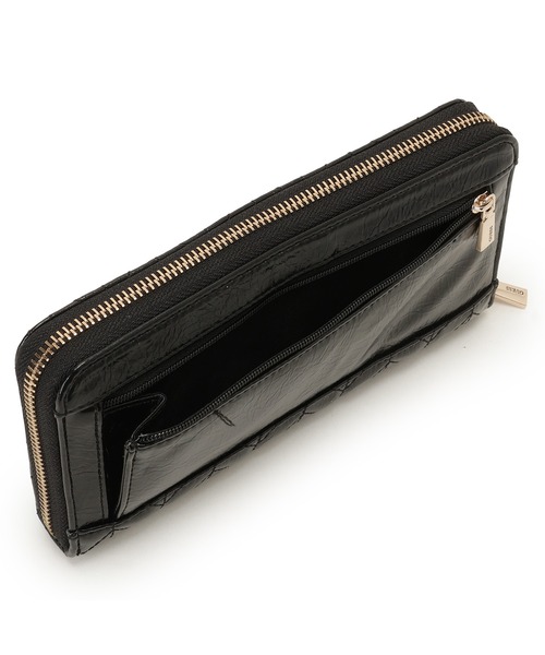 Guess(ゲス)の「CHERYL Slg Large Zip Around(財布・レディース・ブラック・ONE SIZE)」の7枚目の写真
