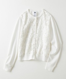 Sov.（ソブ）の「レースニットカーディガン（カーディガン/ボレロ）」