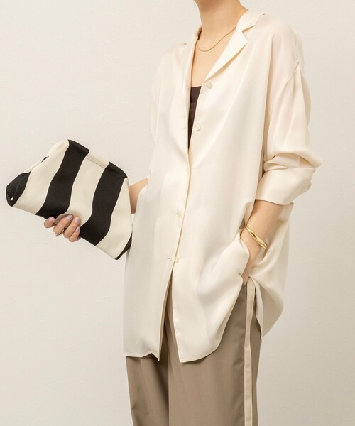 MAQWEL（マクウェル）の「【MAQWEL/マクウェル】クラッチバッグ（クラッチバッグ・レディース・ホワイト系その他4/レッド系その他3/オレンジ系その他3・FREE）」の4枚目の写真