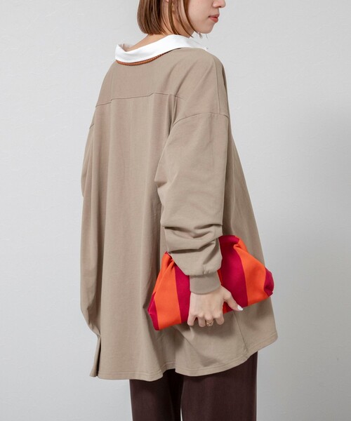 MAQWEL（マクウェル）の「【MAQWEL/マクウェル】クラッチバッグ（クラッチバッグ・レディース・ホワイト系その他4/レッド系その他3/オレンジ系その他3・FREE）」の12枚目の写真