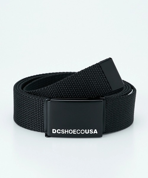 DC SHOES（ディーシーシューズ）の「DC SHOES メンズ WEB BELT 3 ベルト 【2026年春夏モデル】/ウェビングベルト（ベルト・メンズ・ブラック/ベージュ・FREE）」の2枚目の写真