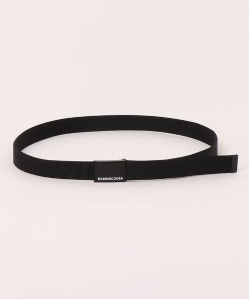 DC SHOES（ディーシーシューズ）の「DC SHOES メンズ WEB BELT 3 ベルト 【2026年春夏モデル】/ウェビングベルト（ベルト・メンズ・ブラック/ベージュ・FREE）」の4枚目の写真