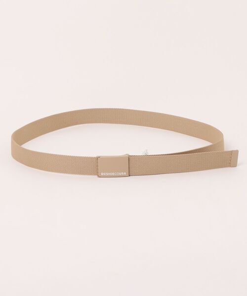 DC SHOES（ディーシーシューズ）の「DC SHOES メンズ WEB BELT 3 ベルト 【2026年春夏モデル】/ウェビングベルト（ベルト・メンズ・ブラック/ベージュ・FREE）」の5枚目の写真