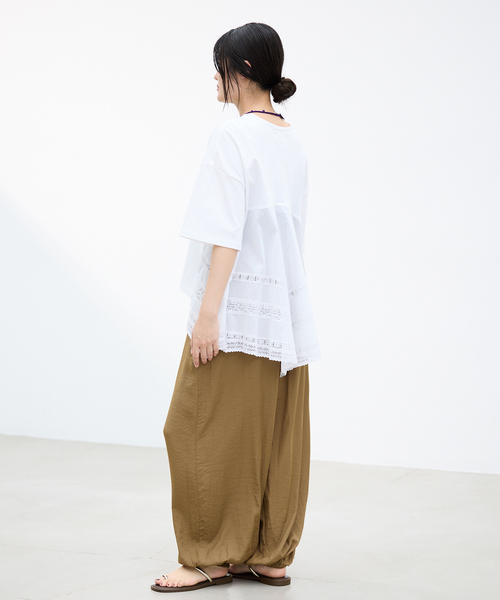 IENA(イエナ)の「TORRAZZO DONNA/トラッゾドンナ ギャザーパンツ 6266-357(その他パンツ・レディース・ブラック/ブラウン・FREE)」の22枚目の写真