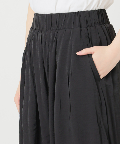 IENA(イエナ)の「TORRAZZO DONNA/トラッゾドンナ ギャザーパンツ 6266-357(その他パンツ・レディース・ブラック/ブラウン・FREE)」の9枚目の写真