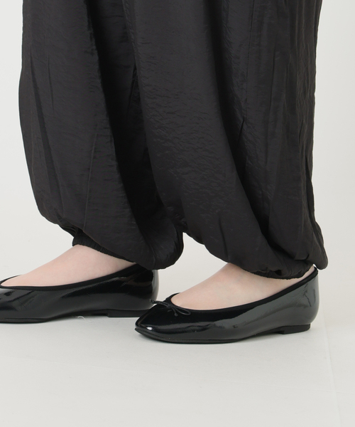 IENA(イエナ)の「TORRAZZO DONNA/トラッゾドンナ ギャザーパンツ 6266-357(その他パンツ・レディース・ブラック/ブラウン・FREE)」の8枚目の写真