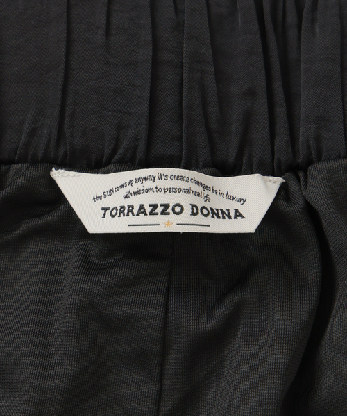 IENA(イエナ)の「TORRAZZO DONNA/トラッゾドンナ ギャザーパンツ 6266-357(その他パンツ・レディース・ブラック/ブラウン・FREE)」の6枚目の写真