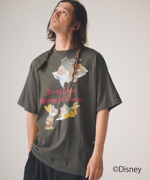 ADAM PATEK(アダムパテック)の「ADAMPATEK/【ADAMPATEK /Snow White and the Seven Dwarfs 】multiT(Tシャツ/カットソー・メンズ・ホワイト/ブラック・1/2)」の12枚目の写真